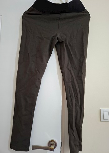 Fermuarlı Vücuda Oturan askeri yeşil  Kadın Kumaş Pantolon - Görsel 2