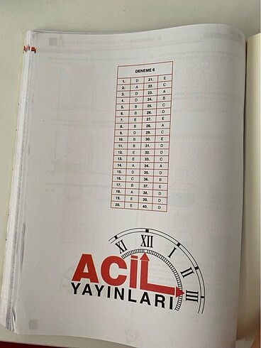 Beden Renk YKS HAZIRLIK