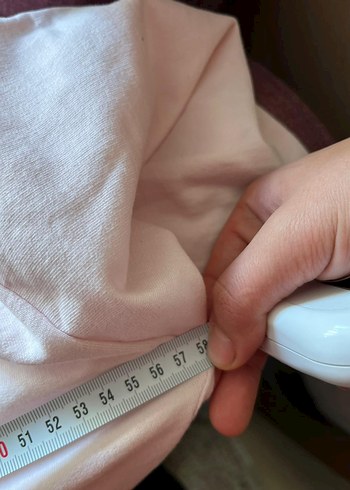 Pembe Mini Rahat Kesim Kadın Sweatshirt - Görsel 8