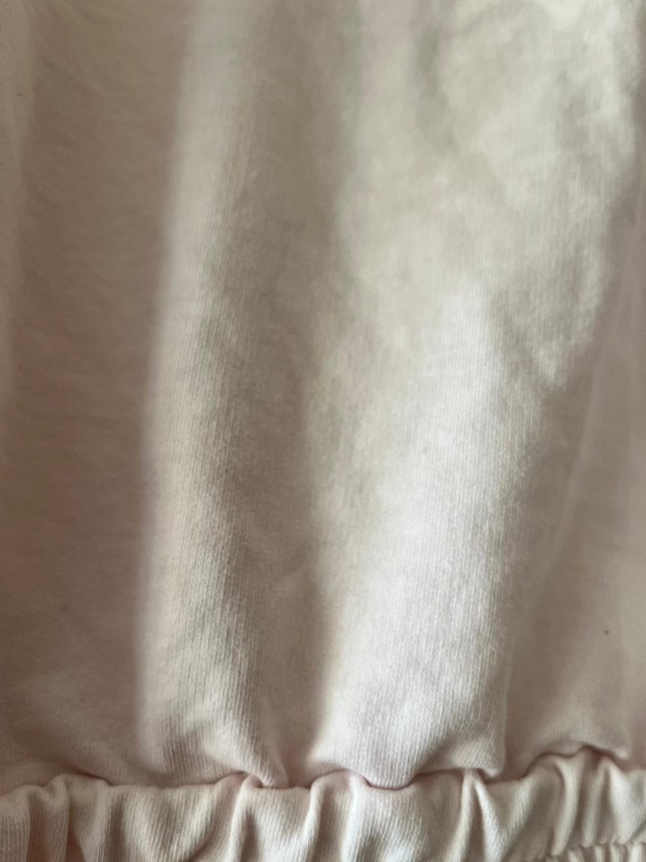 Pembe Mini Rahat Kesim Kadın Sweatshirt - Görsel 2