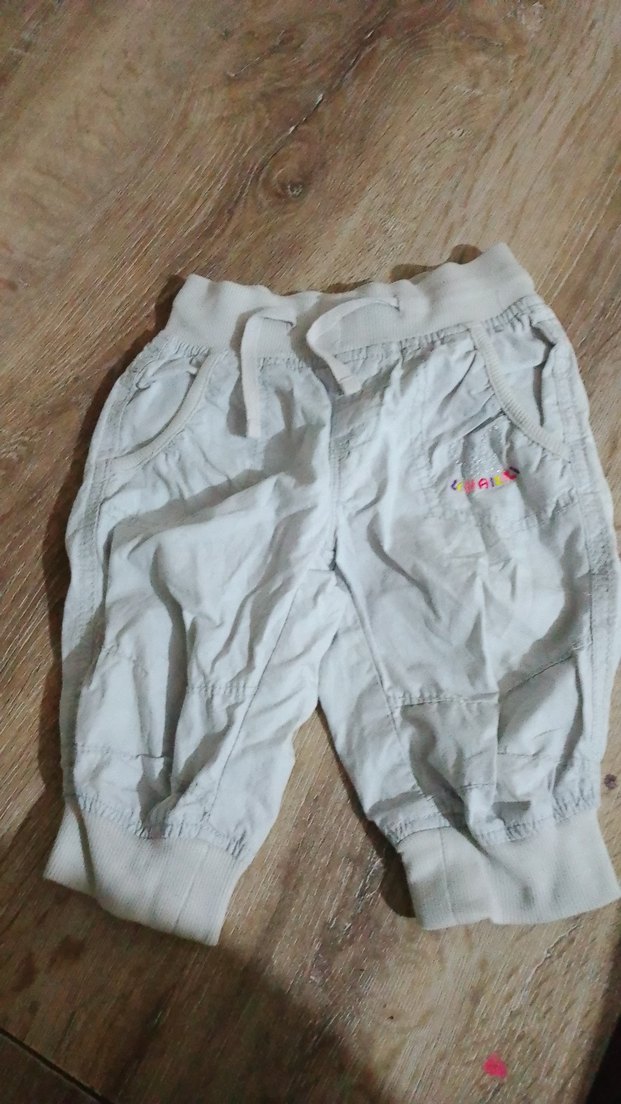 Gri Erkek Çocuk Pamuklu Rahat Kesim Pantolon - Görsel 2