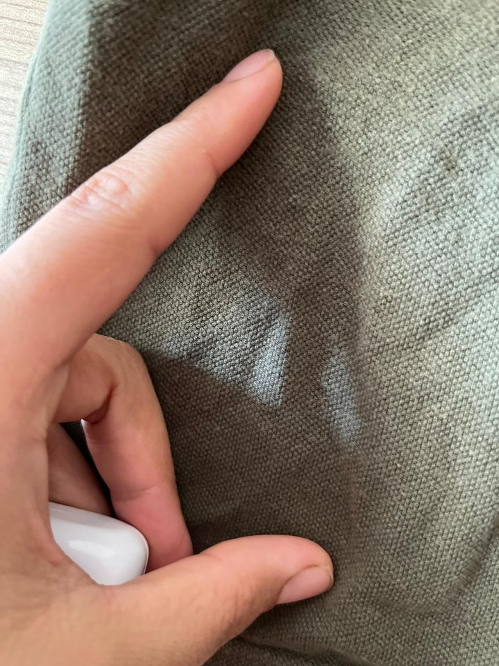 Gri Keten Erkek Polo Yaka Tişört - Görsel 5