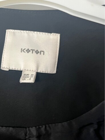 38 Beden Koton ceket
