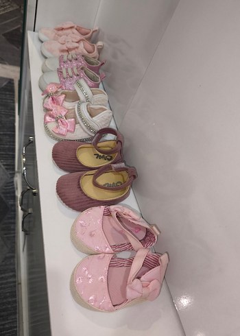 Kız Bebek Bohem Pembe Fırfırlı İlk Adım Ayakkabısı - Görsel 11