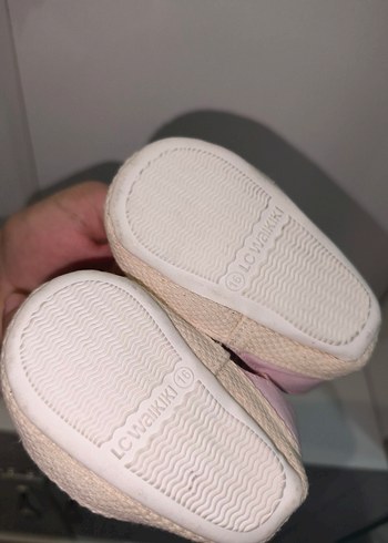 Kız Bebek Bohem Pembe Fırfırlı İlk Adım Ayakkabısı - Görsel 7