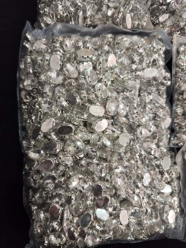 gümüş renkli el işi boncukları çok çeşit Süslemeleri - Görsel 5