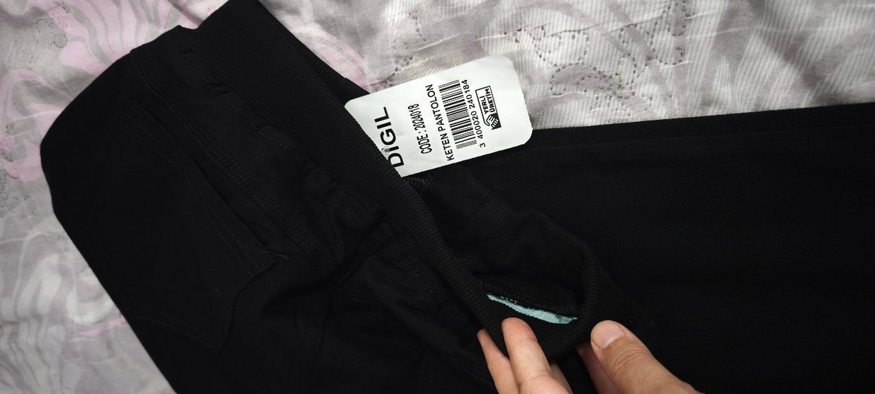 Siyah Düz Kesim Pantolon — görsel 3/11