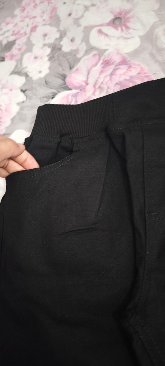 Siyah Düz Kesim Pantolon — görsel 9/11