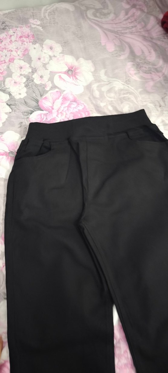 Siyah Düz Kesim Pantolon — görsel 8/11