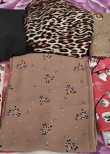 xl Beden çeşitli Renk Elbiselik kumaşlar