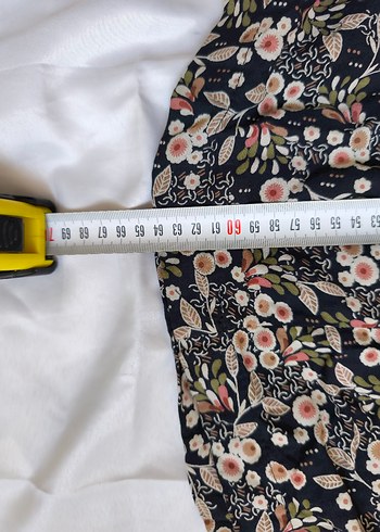 Çiçek Desenli Bohem Midi  Etek - Görsel 3