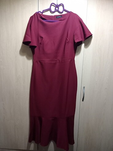 Elbise bordo
