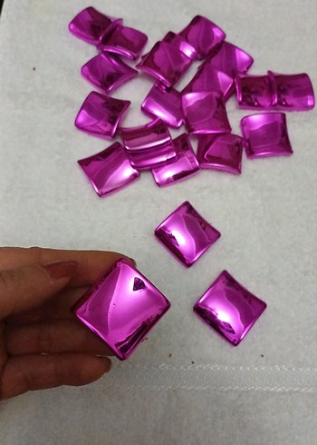 Renkli Pembe hobi  süs - Görsel 6