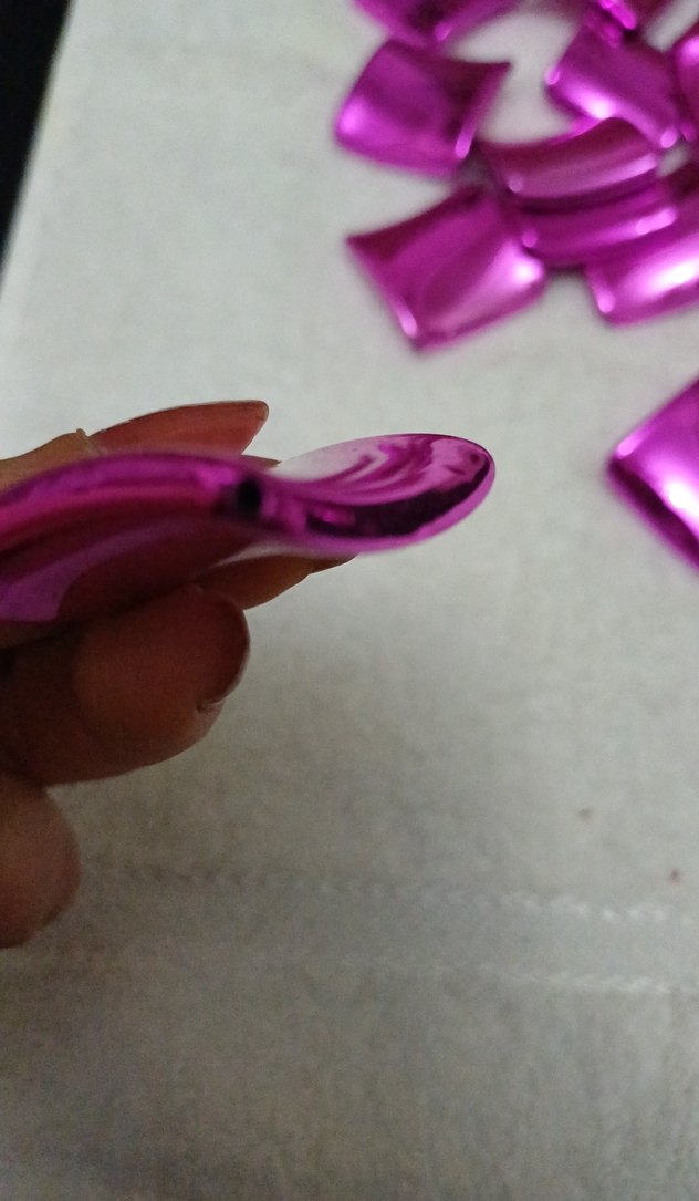 Renkli Pembe hobi  süs - Görsel 4