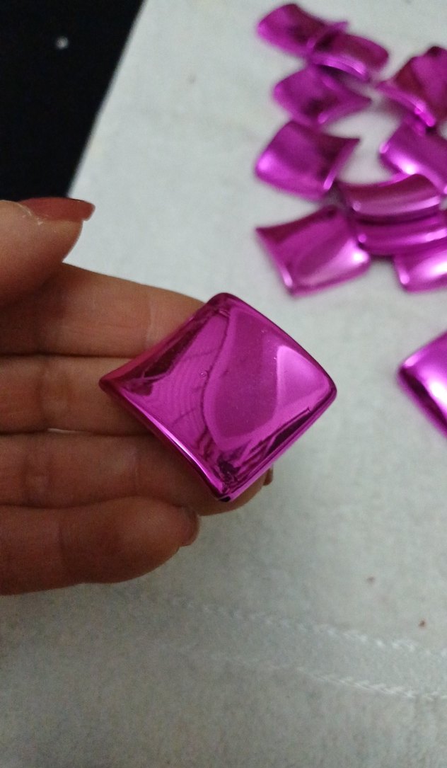 Renkli Pembe hobi  süs - Görsel 5