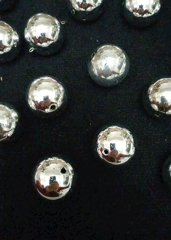 hobi.  gümüş rengi  toplar - Görsel 5