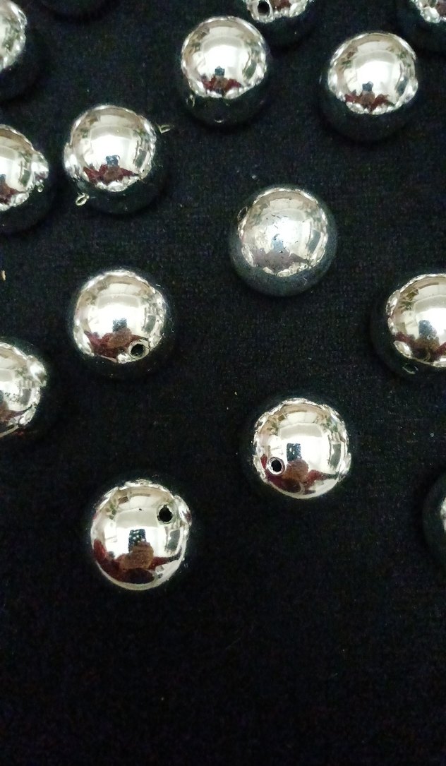 hobi.  gümüş rengi  toplar - Görsel 5