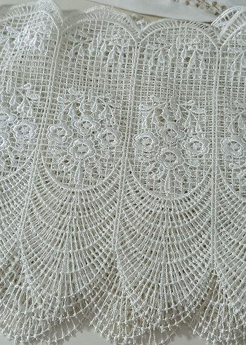Geniş Güpür Dantel - Görsel 3