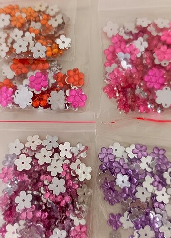 Süsleme Oya Boncuk Pul - Görsel 5