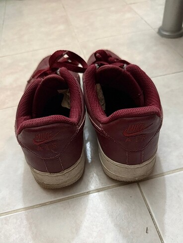 38 Beden bordo Renk NİKE AİR FORCE