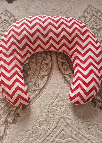 31ocaksongün Kırmızı Zebra Desenli Emzirme ve Hamile Yastığı - Görsel 4