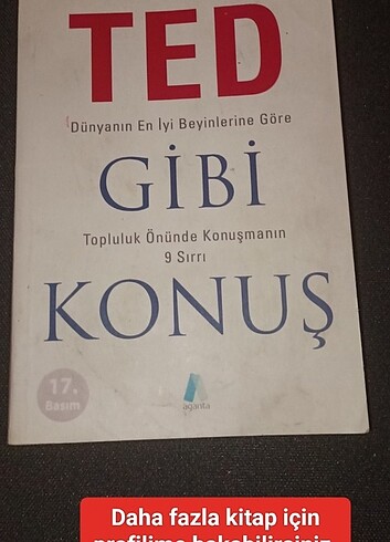 TED gibi konuş kitap 