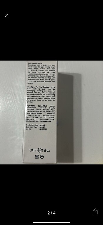 Diğer Facelab Gözenek Sıkılaştırıcı Serum