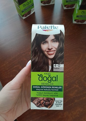 Schwarzkopf 4.0 Kahve Palette Doğal Saç Boyası.