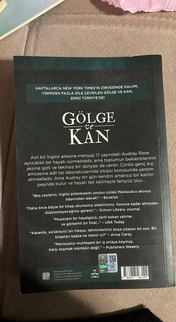 Gölge ve Kan - Kerri Maniscalco - Görsel 2