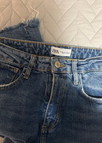 Zara Mavi Kadın Denim Pantolon - Görsel 2