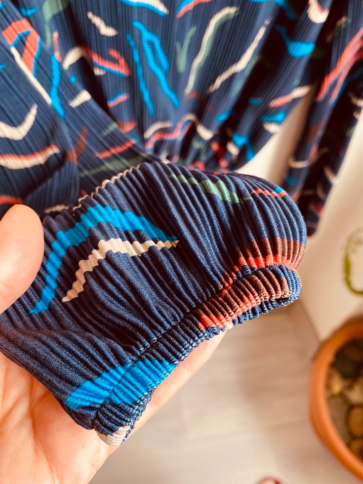 Jimmy Key Piliseli, Baskılı, Uzun Kollu Kadın Bluz - Görsel 5