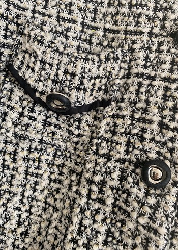 Chanel Tarzı Tüvit (handmade) Ceket - Görsel 3