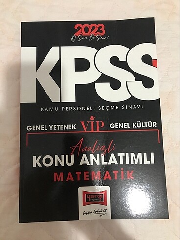 kpss genel kültür genel yetenek matematik konu anlatım kitabı