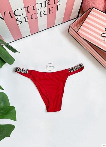 Victoria's Secret Kırmızı Brazilian Tanga 