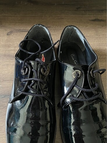40 Beden siyah Renk Pierre cardin oxford rugan ayakkabi 40