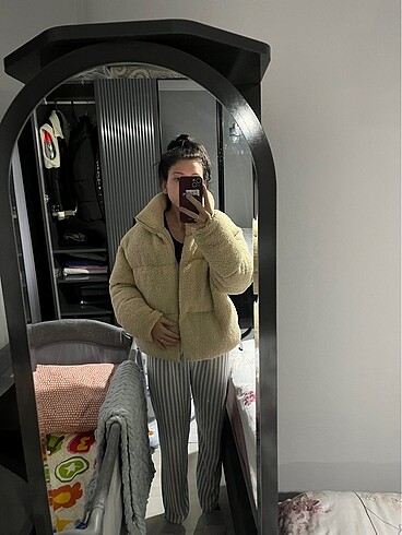 Peluş mont