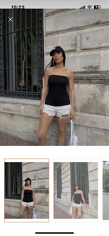 Straplez crop