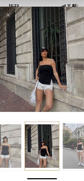 Trendyol & Milla Straplez crop