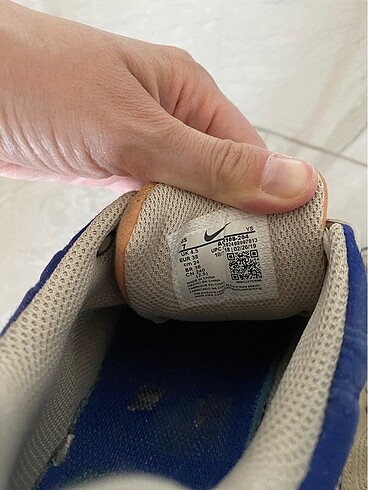 38 Beden camel Renk Orijinal Nike ayakkabı