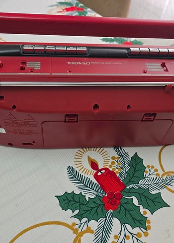 Sony Kırmızı Renkli Müzik Sistemi - Görsel 4