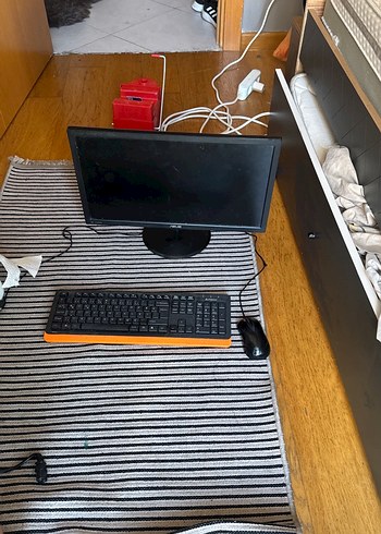 Siyah ASUS Bilgisayar Monitörü - Görsel 4