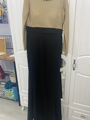Bayan balık model elbise
