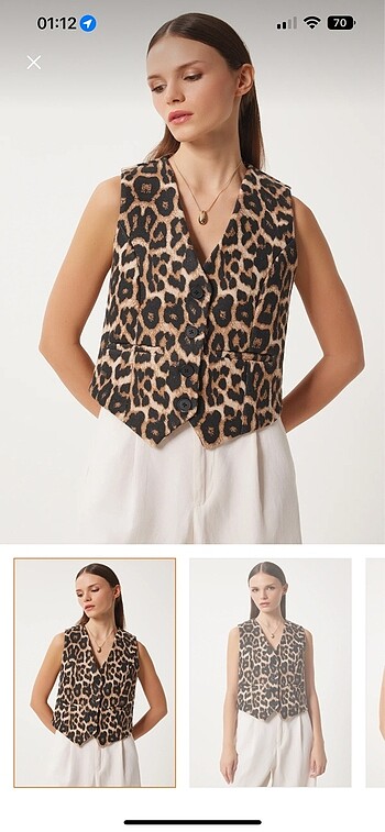 Leopar yelek