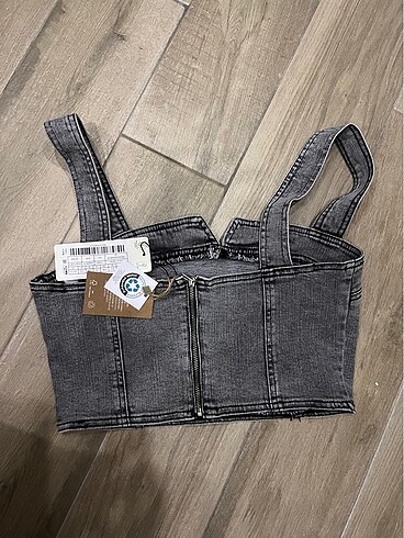 s Beden gri Renk Kot crop