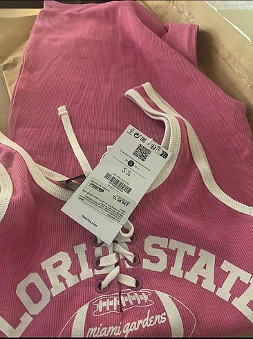 Bershka Pembe mini elbise