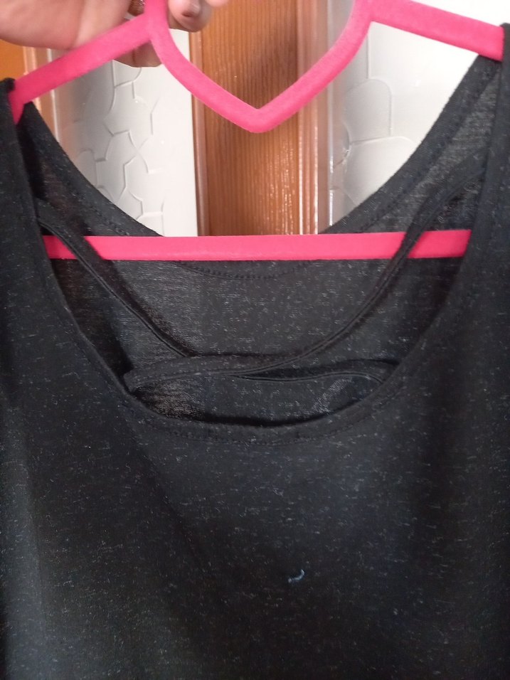 Kedi Desenli Siyah Goth Tarzı Tişört - Görsel 3