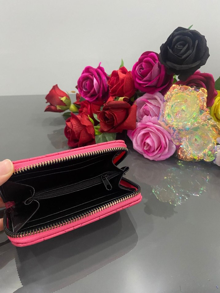 Pembe Kadın Cüzdanı - Görsel 2