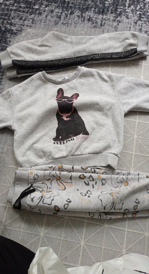 Kız Çocuk Eşofman Takımı 3'lü - Görsel 2