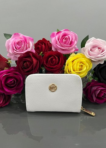 Beyaz Deri Kadın Cüzdanı - Görsel 5