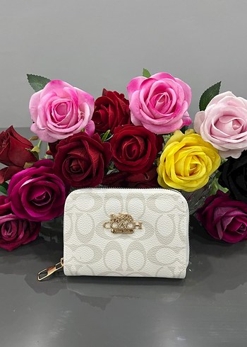 Beyaz Deri Kadın Cüzdanı - Görsel 4